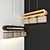 Stunning LUSSOLE NULVI Suspension Light 3D model small image 1