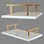 Marble Tray: Small and Stylish 3D model small image 1