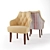 Cozy Comfort: Soft Armchair 3D model small image 1