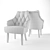 Cozy Comfort: Soft Armchair 3D model small image 2