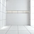 Modern Epoxy Grey Floor Tiles 3D model small image 3