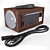 Atlanfa AT-8975: Portable Speaker with FM Radio 3D model small image 2