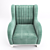 Elegance in Comfort: SALONI Armchair 3D model small image 2
