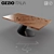 Ozzio Italia Thor Fisso: Stylish 8-Seater Dining Table 3D model small image 1