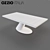 Ozzio Italia Thor Fisso: Stylish 8-Seater Dining Table 3D model small image 2