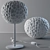 Cosmic Glow: Meteorite Lamp Collection 3D model small image 3