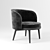 Modern Porada Chair: Elegant Design & Superior Comfort 3D model small image 2