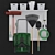 Essential Garden Tools Set 3D model small image 1