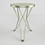 Madrid Stool: Stylish Seating Solution by Isimar 3D model small image 2