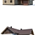 Modern Private House V189 3D model small image 2
