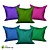 Stylish 450x500 mm Decorative Pillows 3D model small image 1