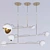 Mid-Century Marvel: Laine Suspension Lamp 3D model small image 1