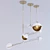 Mid-Century Marvel: Laine Suspension Lamp 3D model small image 2