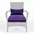 AMBERES Outdoor Armchair 3D model small image 2