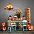 Spooktacular Halloween Decor Set 3D model small image 1