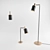 Modern Metal Floor Lamp - MUSA T 3D model small image 1