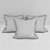 KZ Ornaments: Traditional Kazakh Pillows 3D model small image 3