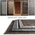 DOVLET HOUSE 5-Piece Carpets (Part 136) 3D model small image 1
