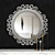 Elegant Classic Mirror: 2011 Version 3D model small image 1