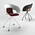 Modern Deli Stack Chairs by Thomas Pedersen 3D model small image 2