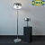 Elegant Stockholm Floor & Table Lamps 3D model small image 1