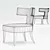 Portman Studded Chair 3D model small image 2