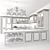 Italian Elegance: FM Bottega London Kitchen 3D model small image 2