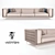 Luxury Legend Sofa: Unmatched Elegance 3D model small image 2