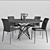 Gordon Table Group: Stylish Furniture Set 3D model small image 3