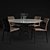 Gordon Table Group: Stylish Furniture Set 3D model small image 4