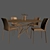 Gordon Table Group: Stylish Furniture Set 3D model small image 6