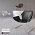 Title: Paulistano Leather Armchair 3D model small image 2