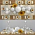 Elegant Tableware Set 3D model small image 1