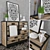 Zebrano Komod - Stylish and Versatile Storage 3D model small image 2