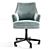Modern Wing-Style Century Chair 3D model small image 2