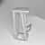 Industrial Loft Bar Stool Handmade 3D model small image 2