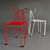 Sleek Fox Chair: Lightweight & Durable 3D model small image 1