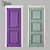 Elegant Classic Collection Doors 3D model small image 1