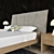 Novamobili Kale Bed: Modern Elegance for Your Bedroom 3D model small image 2