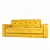 Silvio Plush Mustard Divan 3D model small image 1