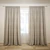 Elegant Drapes & Sheers 3D model small image 1