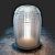Glowing Glass Lamp 3D model small image 1