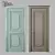 Elegant Collection: Classic Doors 3D model small image 1