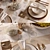 Elegant Table Setting by Zara 3D model small image 2