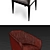 Modern Elegance: Roche Bobois Morgana Chair 3D model small image 3