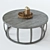 Sleek Round Coffee Table 3D model small image 1