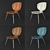 Bistro Seat: Stylish and Comfortable 3D model small image 1