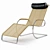 F42-1E Reclining Chair | Mies Van Der Rohe Design 3D model small image 1