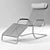 F42-1E Reclining Chair | Mies Van Der Rohe Design 3D model small image 2