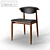 Contemporary Galinha Side Chair 3D model small image 1